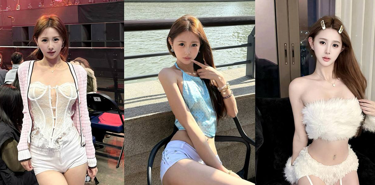 抖音小网红音乐节被金主包养陪游 第二弹 身着情趣制服栓狗链打桩后入 全程激情十足！