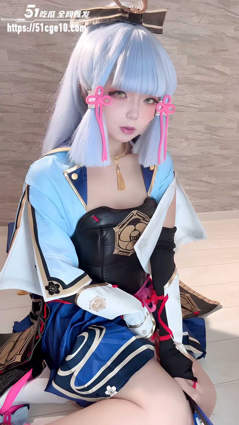 福利姬 ChuChuMagic cos原神神里绫华 淫荡萝莉自慰高潮 淫荡画面令人生欲火焚身
