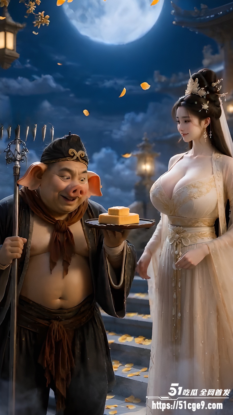 AI成人短剧 八戒和嫦娥 完整版 3