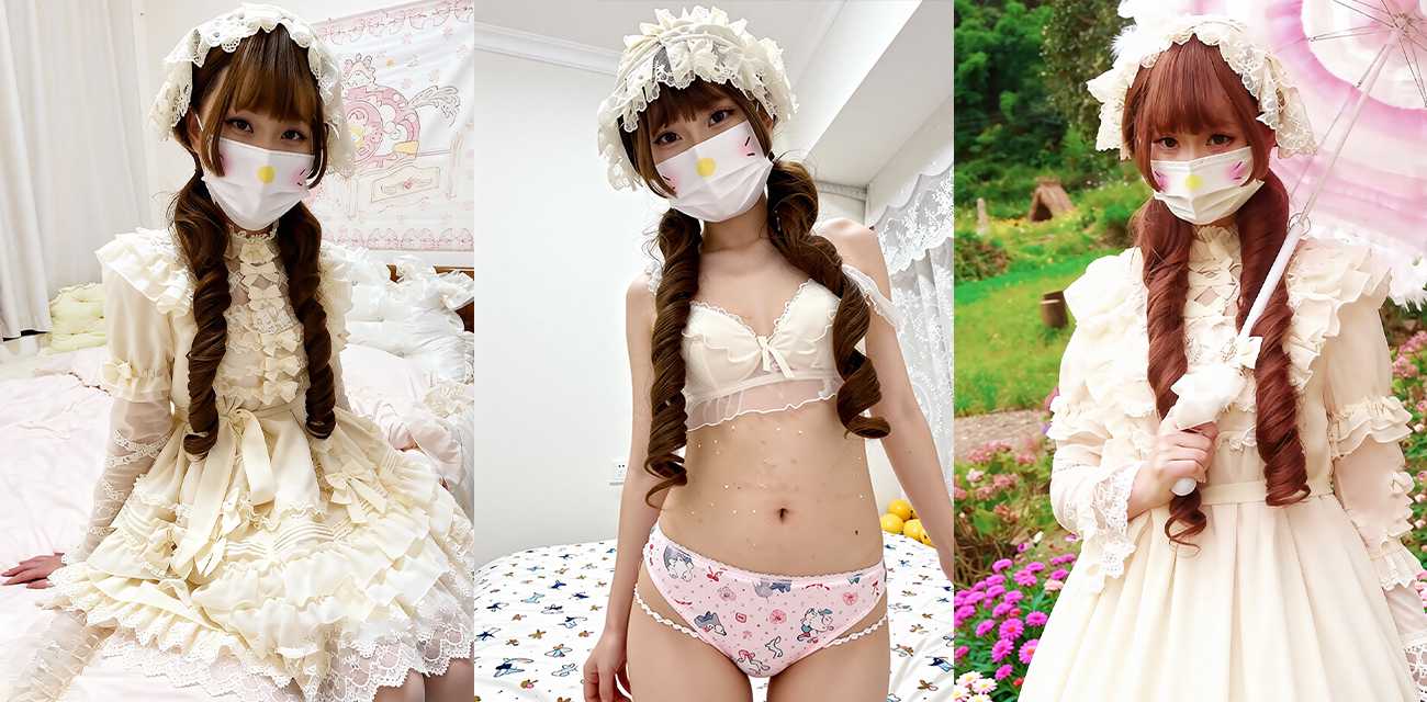 洛丽塔少女 水绪奈奈 田间发情诱惑主人 足交深喉被无套内射 舔净残精反差拉满
