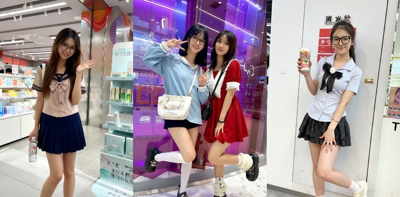 顶点大师 商场跟踪抄底多名嫩妹 低角度捕捉裙底合集 裙底好风光一览无余