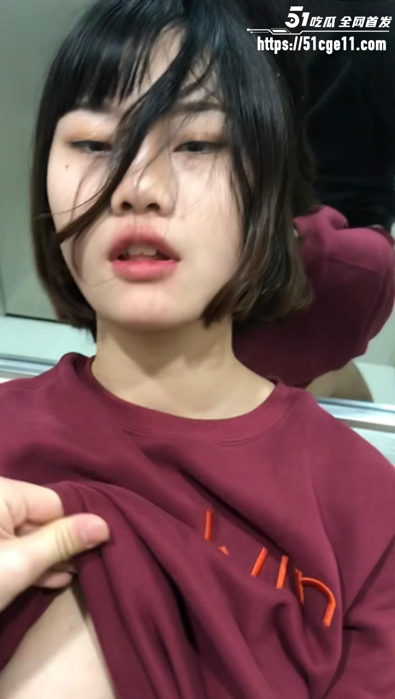 反差短发学生妹 酒店约啪私拍 对镜后入娇喘甜腻 被操到求饶浑身瘫软！