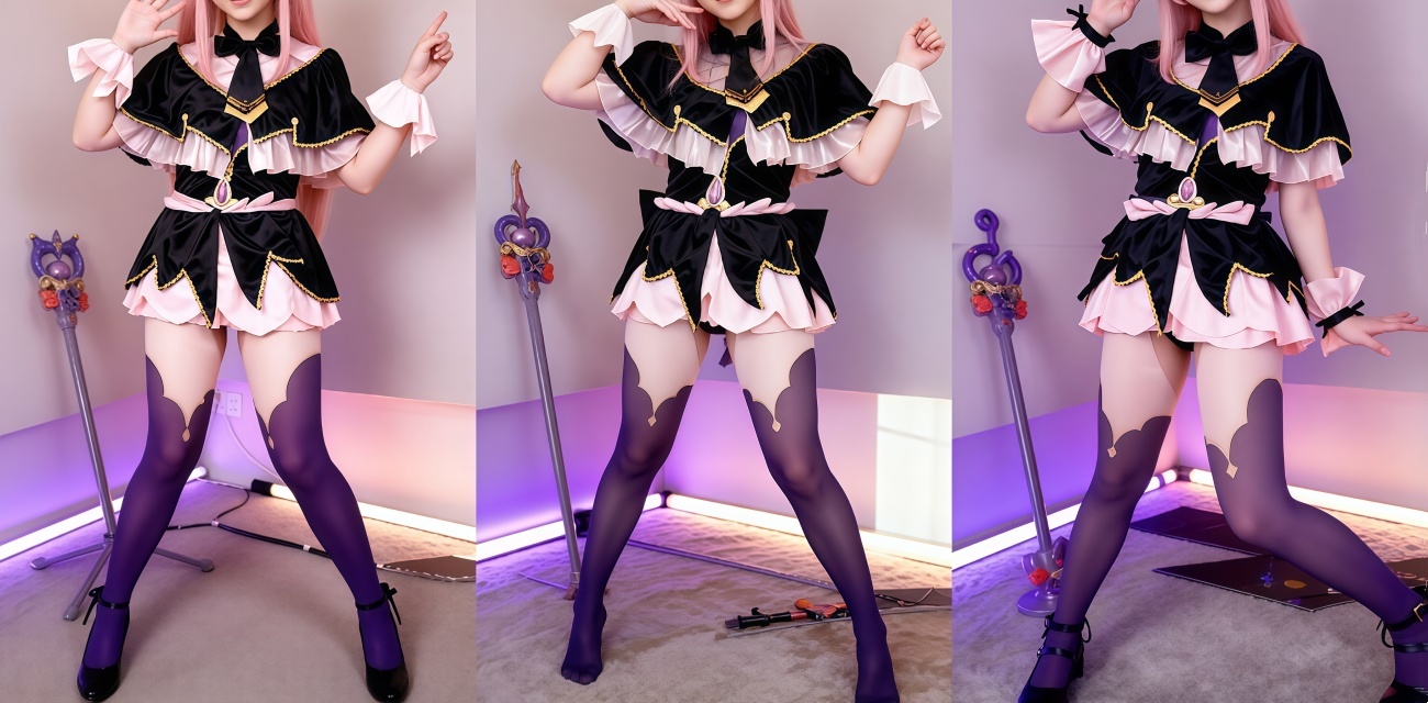 日本ASMR声控博主 Rizuna Cos亚森露露卡模拟自慰 淫靡呻吟娇喘诱人！