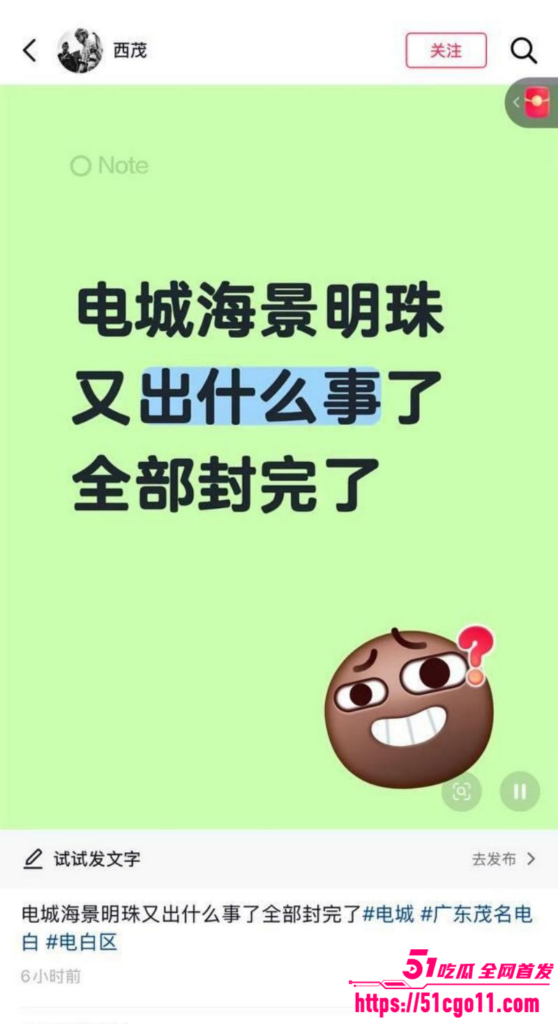 广东茂名电城 海景明珠砍人事件 男子被绿怒杀奸夫 引发大量群众围观！