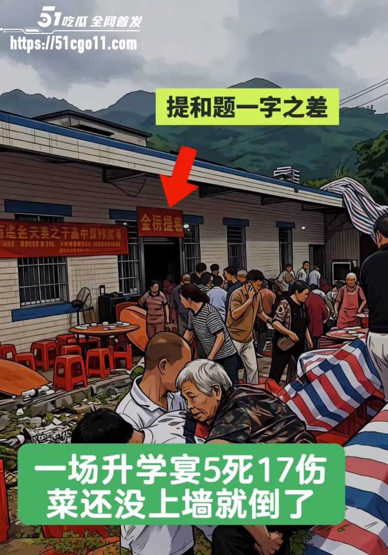 四川宜宾  升学宴突发事故 3