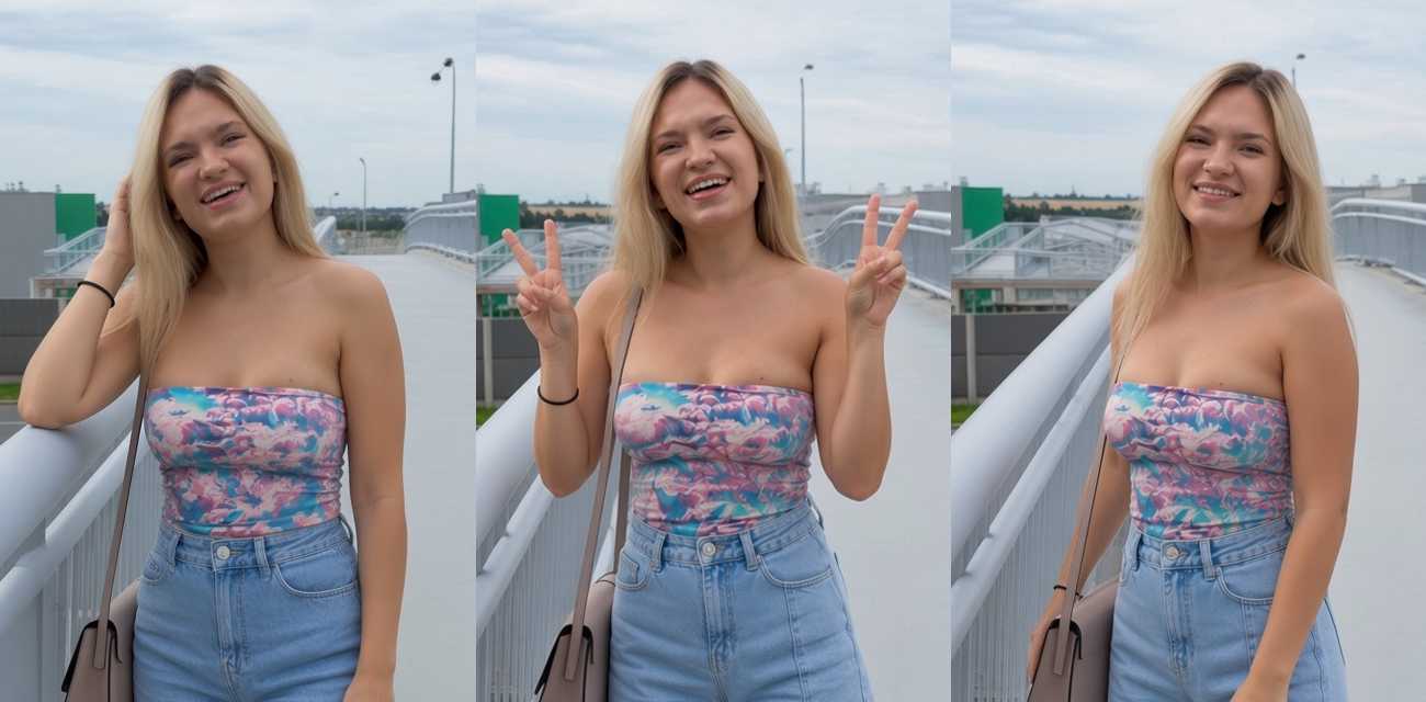 捷克街头搭讪巨乳金发美女 现金诱惑废弃房屋激情开操 多姿势抽插精液爆喷美脸