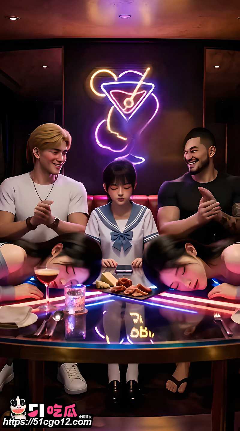 AI成人短剧 婉儿喝酒记 第一集 带醉同学踉跄回家 竟被父亲扒光裤子打屁股