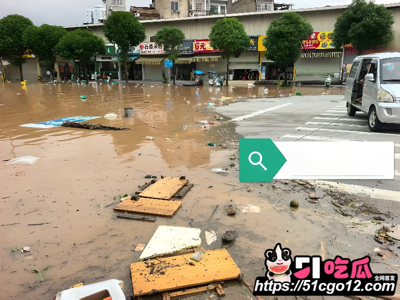 广西崇左宁明爆发洪水 6