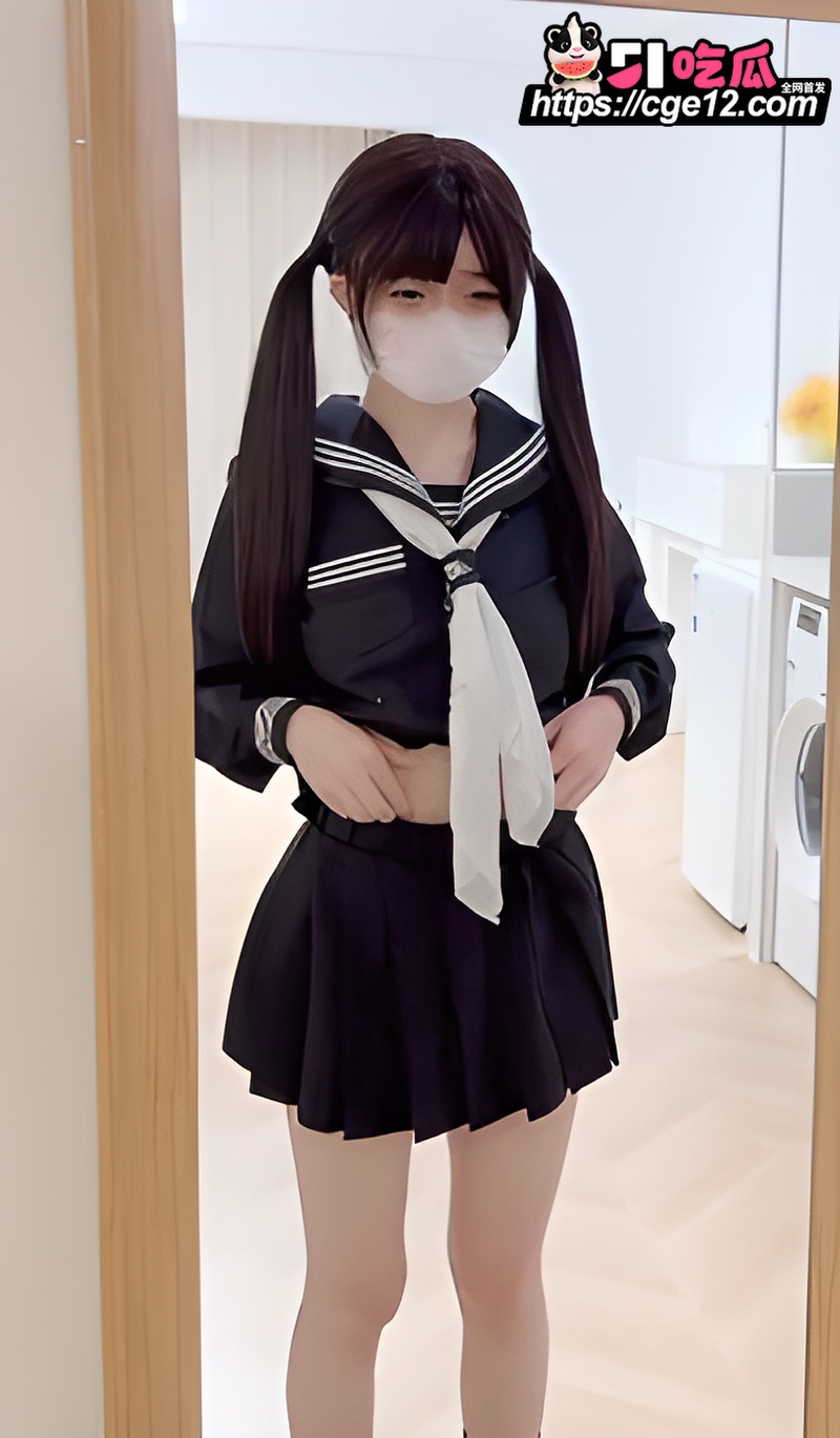 双马尾萝莉 白虎喵 演绎反差女友2
