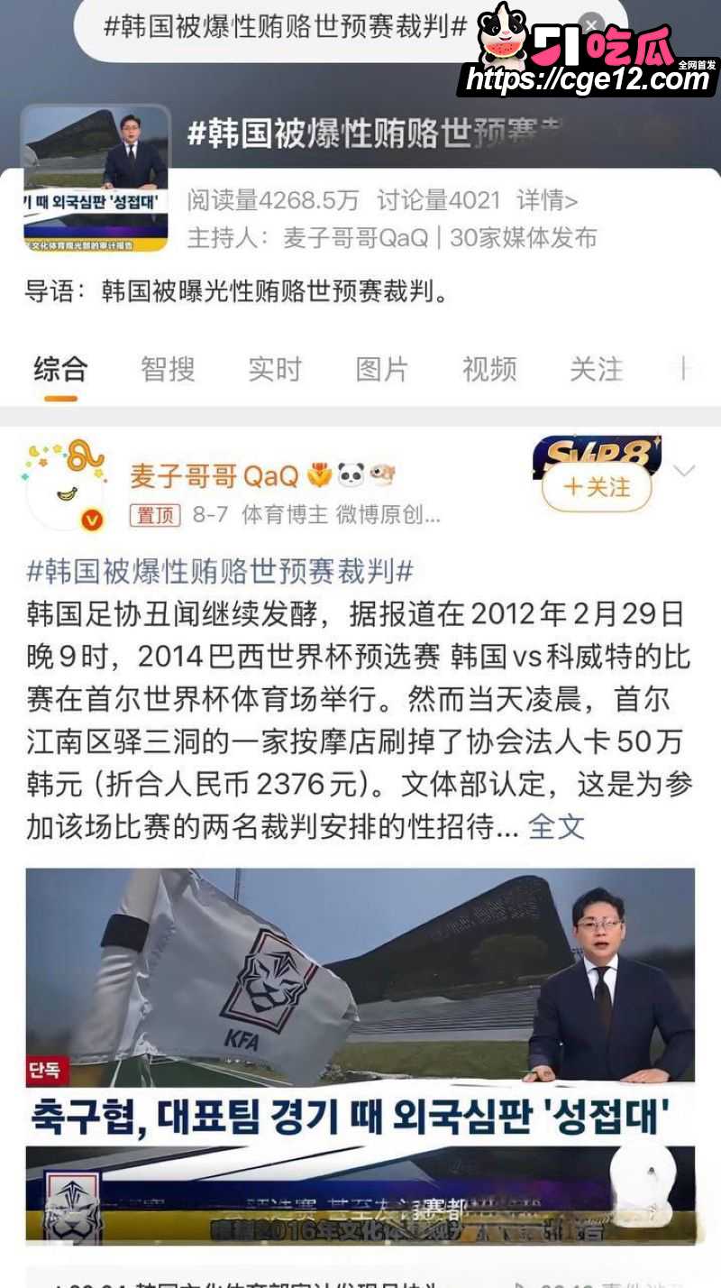 韩国足协90万韩元性招待中国裁判官员 8