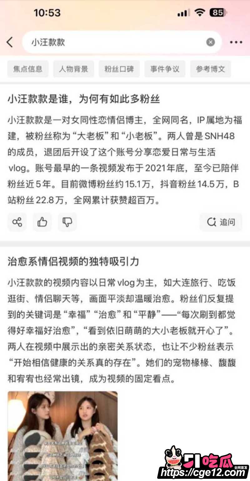 网红拉拉情侣 小汪款款 全平台突然禁关 7