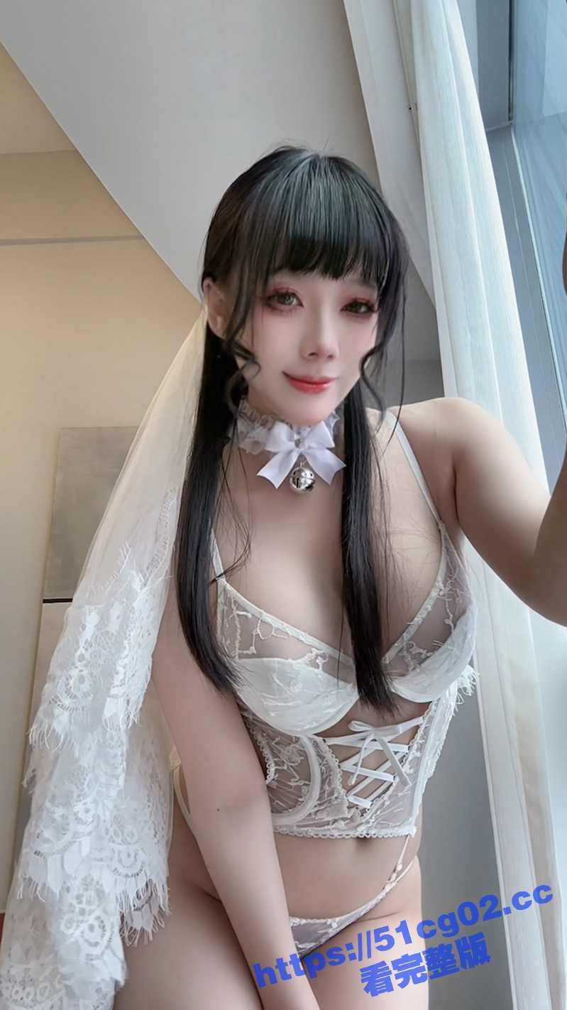 极品网红 九言 花嫁写真花絮 堪称极品！
