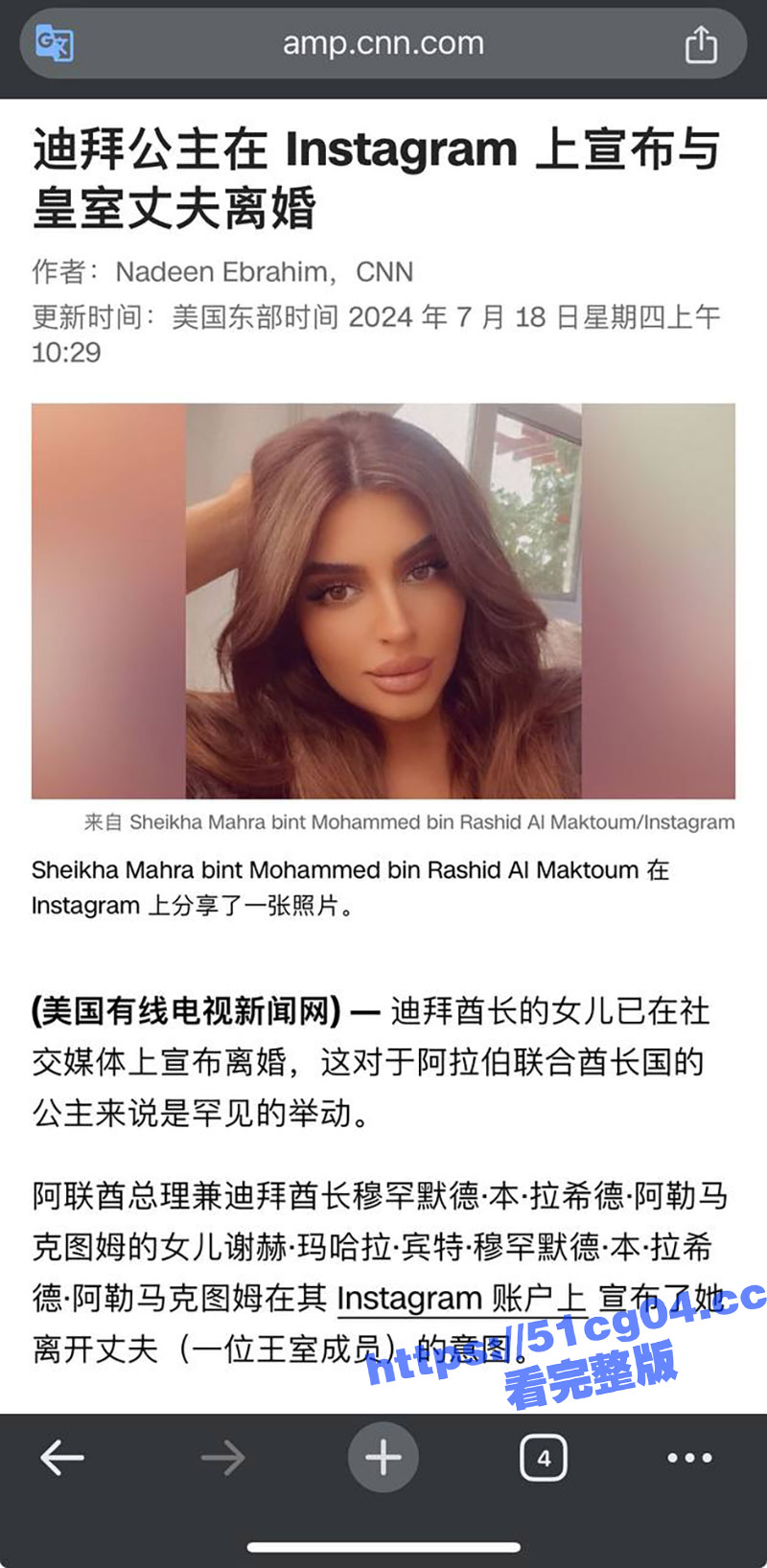 迪拜公主霸气休夫 生相关图片