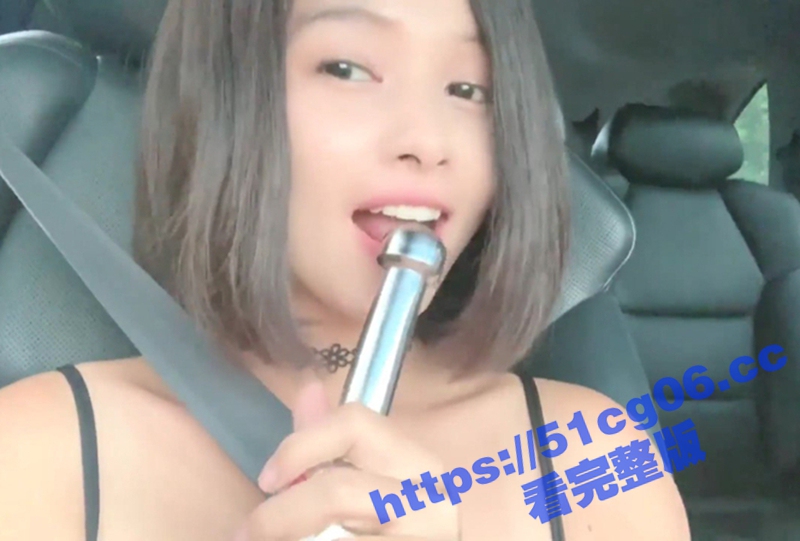 国外骚女不穿内裤逛超市 撩起黑丝裙露出 挑了一根不锈钢棒子 迫不及待上车自慰 高潮喷水坐垫都湿了