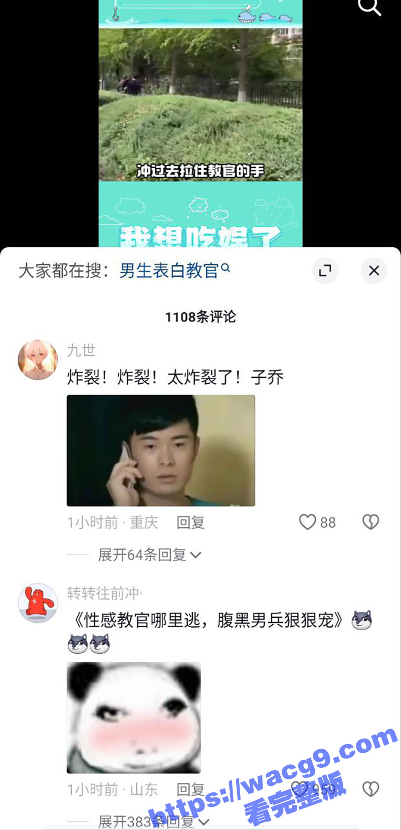 大一男新生表白教官 相关图片