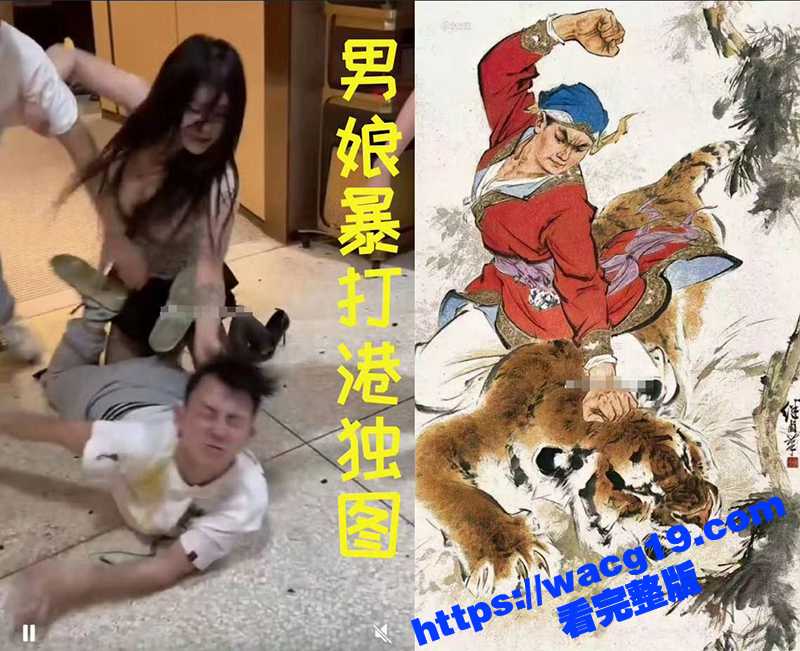 长沙海底捞女战神姜颜 化身梁山孙二娘 暴打港独男完整版及事件后续