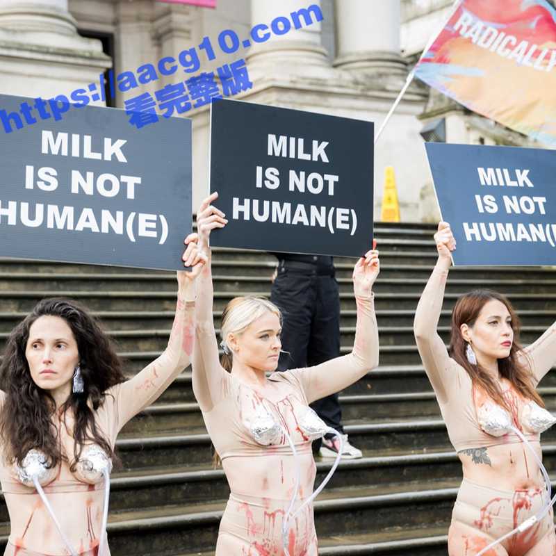 英国女权运动抗议牛奶相关图片