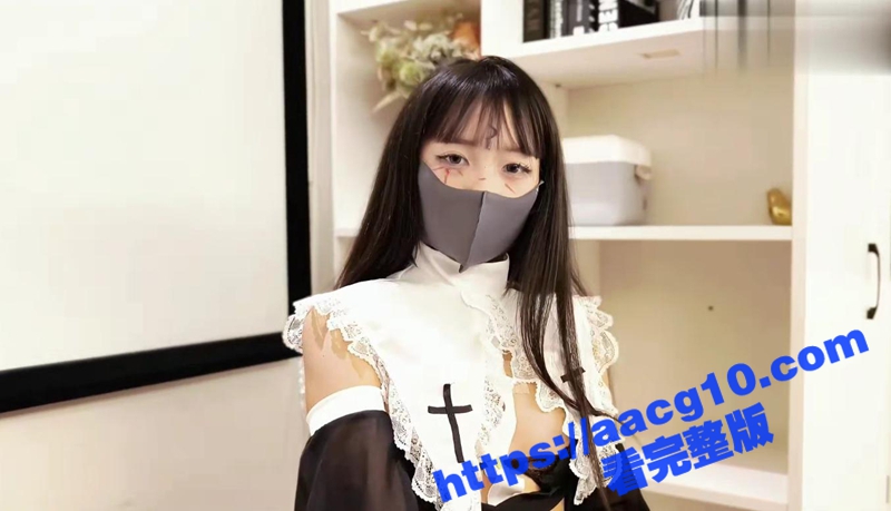 甜美福利姬爱玩熊熊万圣节变身邪恶修女 开档黑丝撩人 扶腰后入蜜穴被疯狂输出