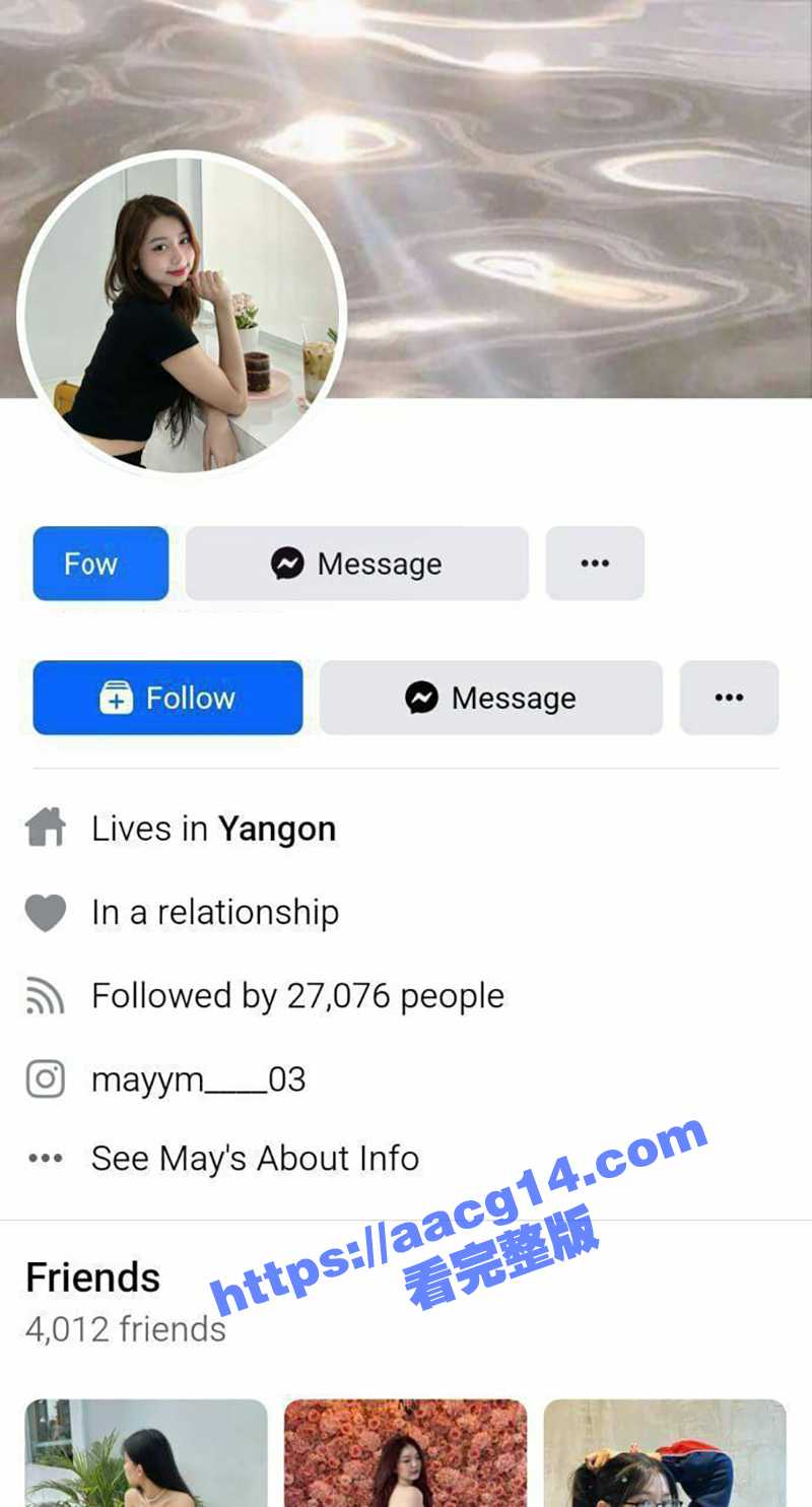 缅甸女网红May Yadanar激情口交 舔男友鸡巴吐舌扮可爱怼脸自拍 调皮微笑口交被颜射的样子真骚