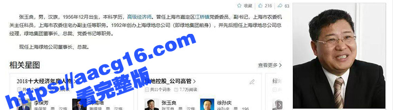 上海绿地集团董事长 相关图片