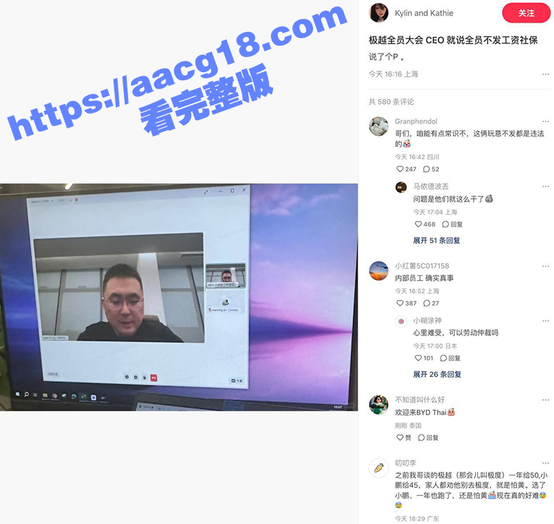 极越被曝就地解散 百相关图片