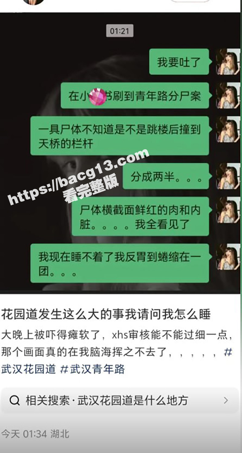 血腥慎入 武汉花园道相关图片