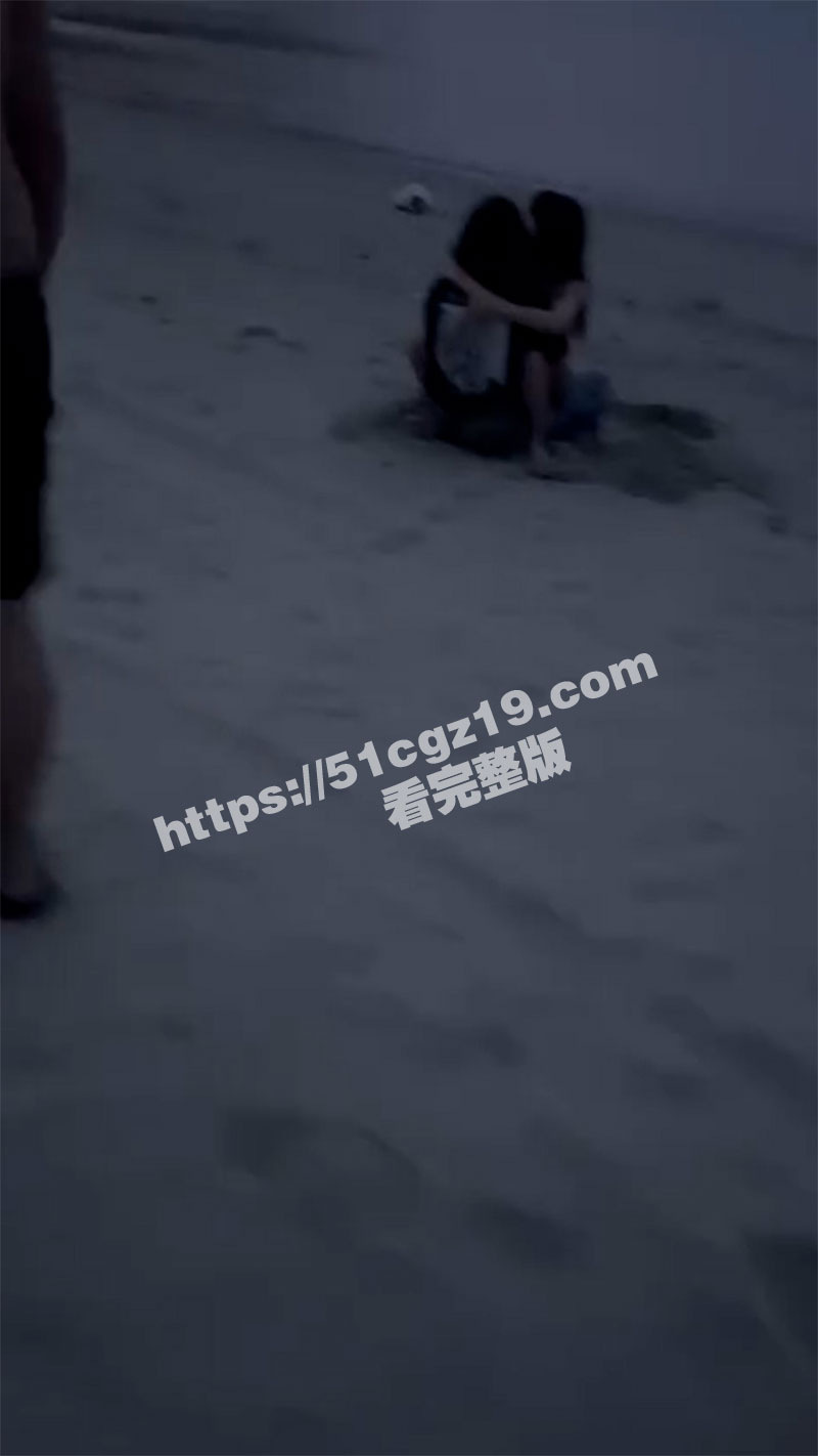 越南岘港 逆天狗男女沙港沙滩旁若无人激情野战 淫乱视频网上疯传！