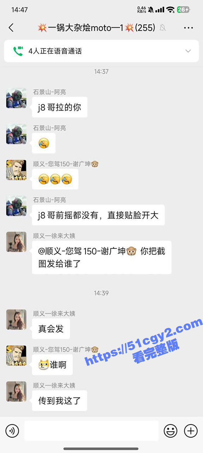 牛子哥微信群直播撸管相关图片